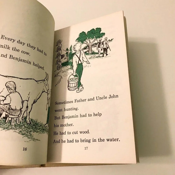 Vtg 1962 Benjamin In The Woods  by Eleanor Clymer Easy Reader HC - Picture 11 of 15